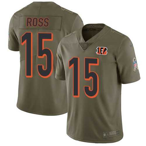 Nike Bengals 15 John Ross Olive Salute To Service Limited Jersey Dzhi,We sell and wholesale Nike Bengals 15 John Ross Olive Salute To Service Limited Jersey Dzhi on line form chian!